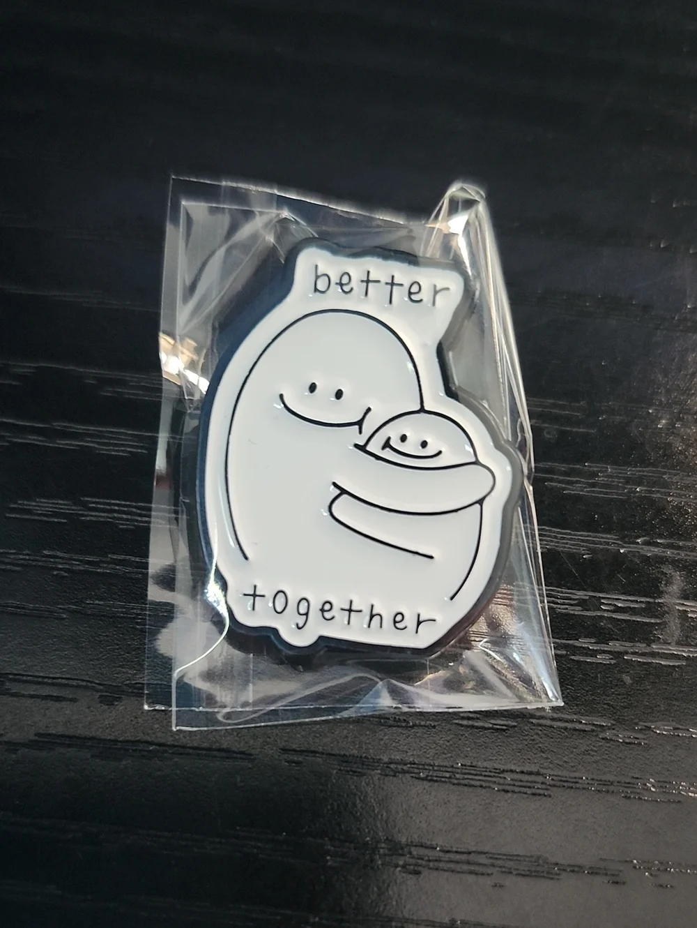 Better Together Hugs Enamel Pin